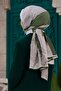 Women's Luxury Medina Silk Shawl Beige - Khaki