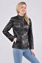 Women's Genuine Leather Coat - 4