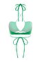 Green Strapless Tie-Up Bikini Top TBESS21BU0411 - 8