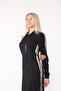 Daily Long Sport Striped Dress - Black - 5