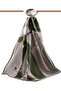 Women's Luxury Medina Silk Shawl Beige - Khaki - 2