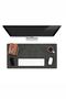Gray Genuine Leather Table Mat Gamer Mouse Pad Gamer Laptop Computer Table Mat 75X35 cm |   Hobart