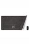 Gray Genuine Leather Table Mat Gamer Mouse Pad Gamer Laptop Computer Table Mat 75X35 cm |   Hobart - 3