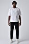 Boyfriend Black Linen Trousers - 3