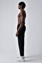 Boyfriend Black Linen Trousers - 4