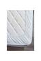 Baby Bed Elastic White 60 X 120 cm Cotton