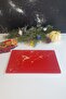 Glass Cutting Board - Glass Cutting Board |   New Year Red |   20cm X 30cm - 2