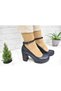 Women's Genuine Leather Heeled Shoes 33-40 - 2