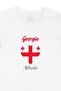 Atlanta Georgia Flag Heart T-Shirt - 2