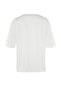 White Oversized /Wide Cut Short Sleeve T-Shirt Tmnss22Ts0317 - 11