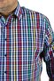 Large Size Men's Piqquare Shirt 23360 Green - 2