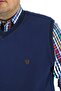 Large Size Men's Piqquare Shirt 23360 Green - 4