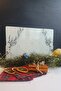 Glass Cutting Board - Glass Cutting Board |   Cream Deer 20cm X 30cm - 4