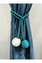 Two Ball Side Tie Backdrop Curtain Collection Apparatus Oil&Cream