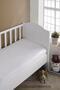 Baby Bed Elastic White 60 X 120 cm Cotton - 4