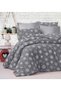 Single Elastic Duvet Cover Set - Teen Room and Children's Room Snowflake - 2