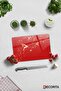 Glass Cutting Board - Glass Cutting Board |   New Year Red |   20cm X 30cm