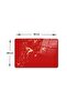 Glass Cutting Board - Glass Cutting Board |   New Year Red |   20cm X 30cm - 5