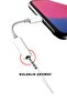 سماعة رأس سلكية متوافقة مع iPhone، محول Lightning إلى مقبس سماعة الرأس، جهاز سماعة رأس لهاتف iPhone - 2