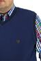 Large Size Men's Piqquare Shirt 23360 Green - 4
