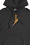 Electric Guitar Design Black Sweatshirt Hoodie - 2