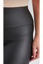Stylish Women's Large Size Faux Leather Leggings with Ribbon Inside 0021 - 8