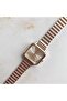 Minimal Square Rose Silver Women Wrist watch - 5