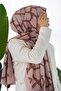 Women's Luxury Medina Silk Shawl Powder-9