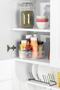 360 Degree Rotating Bathroom & Refrigerator Organizer Tray Transparent