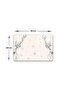 Glass Cutting Board - Glass Cutting Board |   Cream Deer 20cm X 30cm - 5