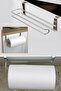 Snap-on Paper Towel Rack That Can Be Attached to the Cabinet Door or Cabinet Shelf - 2