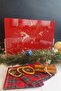 Glass Cutting Board - Glass Cutting Board |   New Year Red |   20cm X 30cm - 3