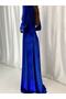 Velvet Fabric Double Breasted Neckline Slit Long Sleeve Evening Dress and Graduation Dress 581949 725 - 3