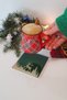 Glass Coaster| New Year Green Silhouette| Set of 4| 10cm X 10cm - 5