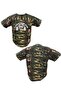Gym Ragtop Sports T-Shirt Green Camouflage