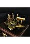 Dollond London 1920 All Brass Antique Retro Sailor Sextant - 6
