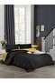 Easy Iron-120x200-Single Duvet Cover Set Yellow Elastic Sheet Quilt Cover Pillowcase - 3