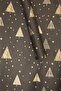 Black Gold Large Pine Tree Packaging Paper 70*100 Cm 5 Pieces Not Pelur