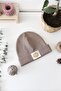 Rib Beanie Mustard-stone 2-pack - 3