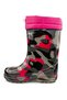 222 Furry Waterproof Rain Children's Boots 26-36 - 2