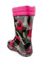 222 Furry Waterproof Rain Children's Boots 26-36 - 3