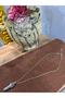 Silver Natural Stone Necklace - 3