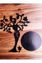Jewelry Stand Jewelry Earring Stand with Mermaid Figure Wooden Jewelry Box - 2