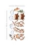 Rabbit Friends Kids Room Wall Sticker - 3