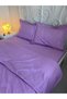 Double Dried Rose Colored Quilt Cover - 3