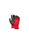 قفازات العمل Eli Nitrile 007 رقم: 10 Xl 50 قطعة أحمر-أسود - 2