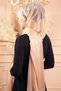 Glittered Light Skin Evening Dress Shawl