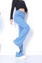Noa Flare Flared Leg Jeans Light Blue Spanish Jeans High Waist Denim Pants - 2