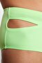 Yeşil Cut Out Detaylı Yüksek Bel Normal Paça Bikini Altı TBESS20BA0184 - 4