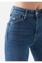 Indigo Tess Gold Women's Fading Blue Skinny High Waist Jeans Trousers (fitting) - 6